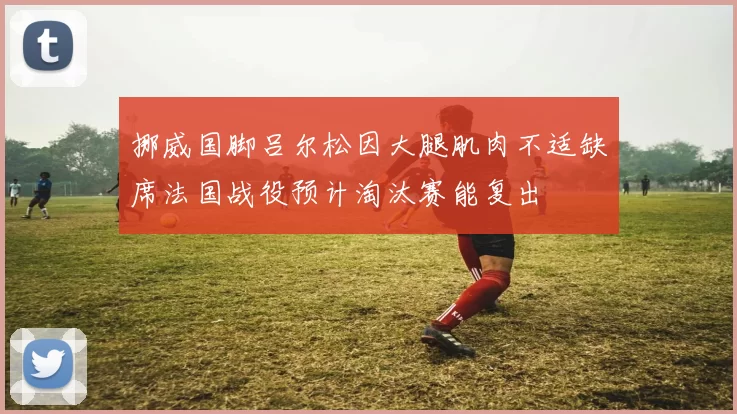 挪威国脚吕尔松因大腿肌肉不适缺席法国战役预计淘汰赛能复出